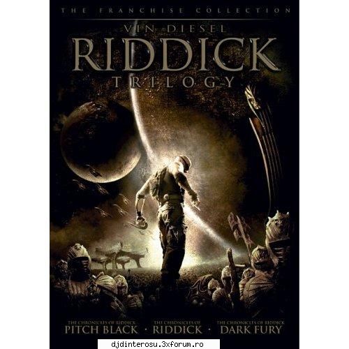 riddick trilogy riddick] engl riddick trilogy riddick] englthe further adventures riddick (diesel)