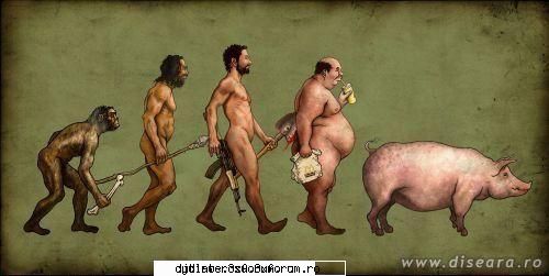 click pe poza pentru zoom ! evolutia barbatului - de la origini si pana in prezent ! the best !