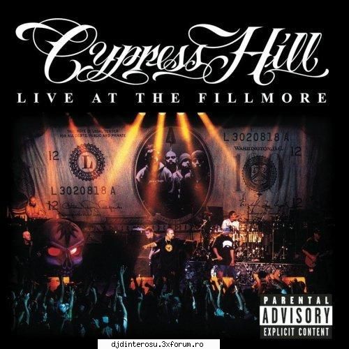 Cypress Hill 13 albums with covers - Cypress Hill - Live at the Fillmore 1 - (>Discografi, Albume, OST<)