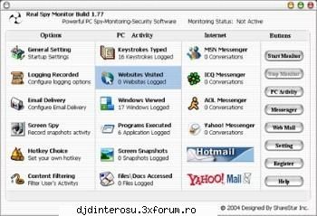 Real Spy Monitor v2.62 - Real Spy Monitor is an Internet and PC - (>Software<)
