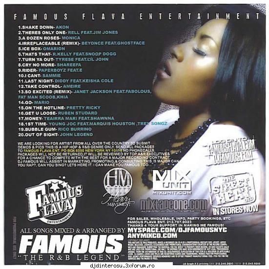 VA-DJ_Famous-RnB_Vol_56_Irreplaceable-Bootleg-2006 - unknown_ - (>Discografi, Albume, OST<)